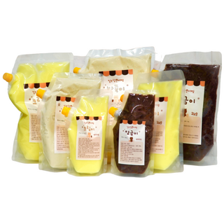 일오삼은어빵 반죽 팥앙금 슈크림 붕어빵 만들기 재료 HACCP, 1세트, 5. 반죽(1K)+앙금(600g)