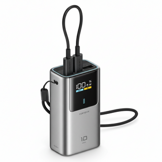 쿡테크 10 mini 파워뱅크 10000mAh 55W 고속 충전 미니 보조배터리/ 삼성 45W 보조배터리/여행용 기내반입, PB1055