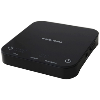 원두걸스 커피저울 프로 에스프레소 핸드드립 바리스타 카페 Coffee scale, 블랙, 1kg