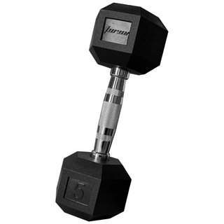 포스 TPU 6각 덤벨 NEW [동화스포츠 공식 제품], 1개, 5kg