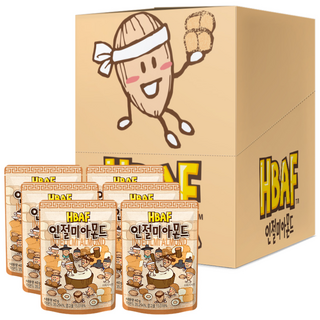 HBAF 杏仁果 黃豆粉年糕味, 40g, 6包