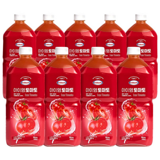 보넬드 아이엠 토마토 100% NFC 착즙주스, 9개, 1L