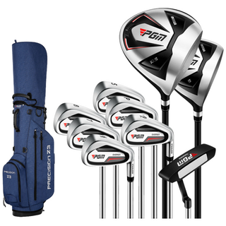 골프클럽풀세트 골프채 캐디백포함 세트 카본 스틸 남성, 캐디백+MTG051스틸남성9P