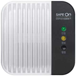 귀뚜라미 세이프온 KGD-500B 일산화탄소 경보기 CO 가스 감지기 배터리형, 1개