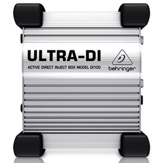 베링거 DI100 액티브 다이렉트 DI 박스 배터리 1CH