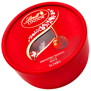 린트 린도볼 밀크 초코렛 5P 62.5g, 24개