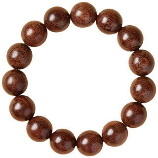 백단향 나무 염주 팔찌 불교 행운 금전 재물 건강 4가지 사이즈