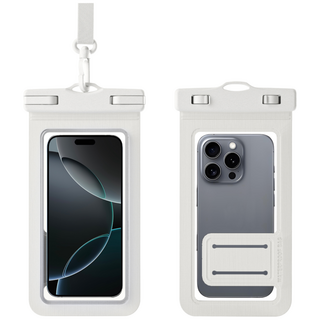 템모어 IPX8 프리미엄 핸드폰 방수팩, 2개, 화이트