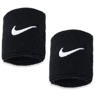 나이키 스우시 클래식 손목밴드, 블랙, 2개