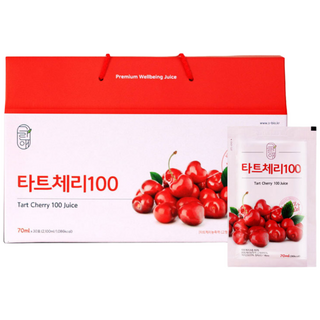 그린애 몽모랑시 타트체리100쥬스 70ml 30팩 1box, 120개