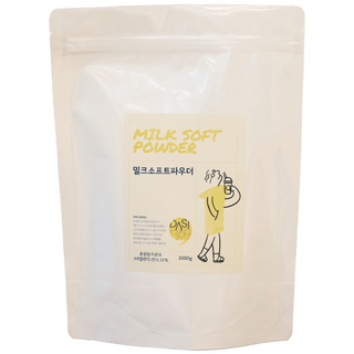 카페용 밀크소프트파우더 밀크쉐이크가루 아이스크림용 분말 1Kg [네덜란드산 탈지분유], 1개