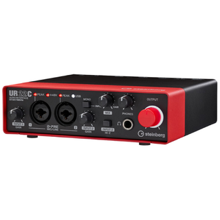 스테인버그 USB 오디오 인터페이스, UR22C Red, 혼합색상