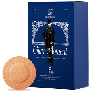 Glam Moment 男用防走光胸貼 60枚入, 1盒