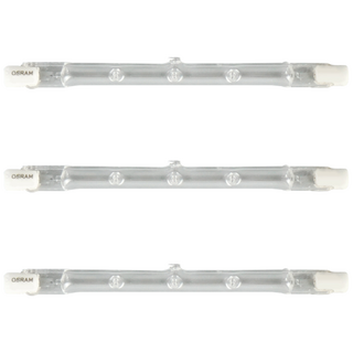 [묶음] 오스람 막대할로겐램프 할로라인 HALOLINE 64698 R7s 118mm 200W, 3개