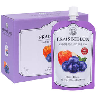 FRAIS BELLON 韓國產NFC西梅汁, 10個, 80ml