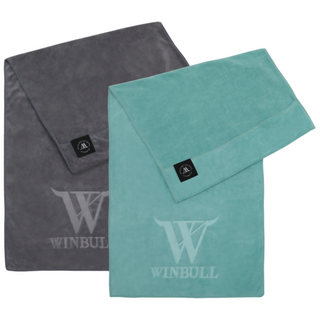 윈불 3중 극세사 건식스포츠타올 2P, 터키민트+스톤그레이, 1세트
