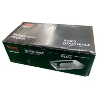 제스트 킹 (국산) 정품 플로어힌지 k8300 강화도어 유리문 양쪽정지형, 왼쪽정지형