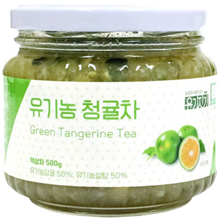 제주도 유기농 청귤차 500g #무료반품 #무료배송, 1개, 1개입