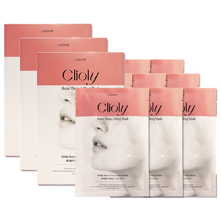 큐템 끌리올리 보툴쎄라 리프팅 마스크, [안면집중리프팅] 끌리올리 보툴쎄라 리프팅 마스크 3매, 3세트