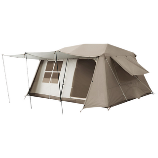 OKI 그늘막 원터치텐트 빌리지 13.2, 다크베이지