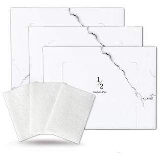 크리스마 1/2 화장솜, 100개입, 3개