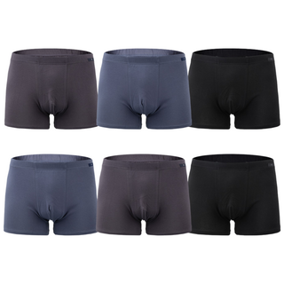 제임스딘 남성 인밴드 순면드로즈 사각팬티 6매입