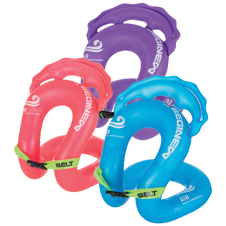 스위스비기뉴 에어튜브 25KG 넥튜브 유아용 어린이용 부력보조복 물놀이용품, 블루, 1개