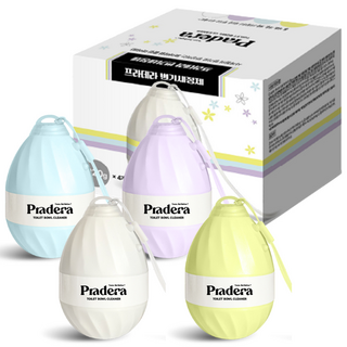 프라데라 보틀형 대용량 변기세정제 위생줄포함, 4개, 220g