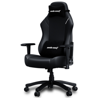 안다시트 루나 블랙 인체공학 디자인 하이엔드 컴퓨터 게이밍의자 PC 중역의자, 엘레강스블랙