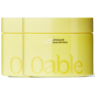 오어블 어센틱 엘릭서 쿨링 워시오프 급속경락팩, 1개입, 2개