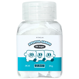 묘미담 무설탕 자일리톨 캔디 오리지널, 3개, 85g
