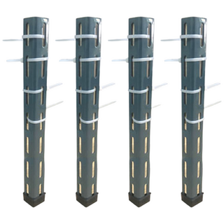 침상 높이조절용 병원 간이침대 다리 높이기 SET 받침 연장 조립식볼트앵글 높이 그레이 회색 30cm 35cm 40cm, 묶음용 케이블타이 35cm 1SET