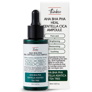 thinkco AHA BHA PHA積雪草安瓶, 60ml, 1入