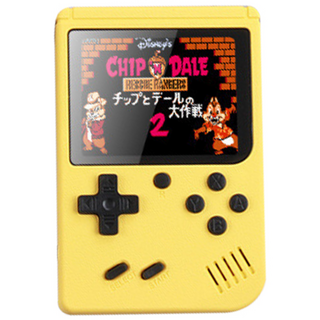 MMQ K18 마카롱 포켓 레트로 게임기, 단일상품(옐로)