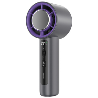 스네몬 휴대용 미니 손 선풍기 에어컨 고속 BLDC 100단 대용량배터리 손풍기, 쿨그레이