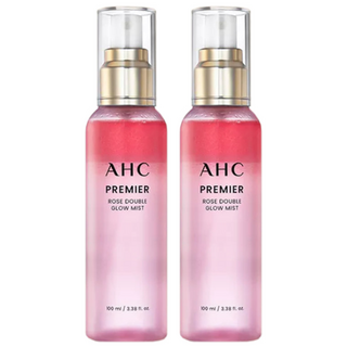 AHC 프리미어 로즈 더블 글로우 미스트 100ml x2, 2개