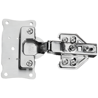 HwaDon 스텐 싱크대 문 경첩 보강판 플레이트, 20개입