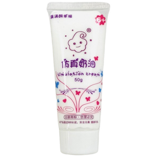 쁘띠끄 데코덴 생크림 50g 꾸미기 파츠 diy 재료, 화이트, 1개