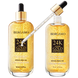 베르가모 럭셔리 24K 골드 콜라겐 앰플 피부보습 콜라겐 히알루론산 주름앰플 피부 미백 피부주름개선 대용량, 110ml, 2개