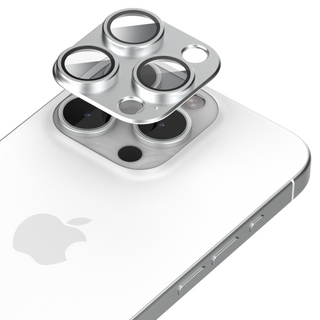 아이쉘 빛번짐 방지 메탈 카메라 보호 풀커버 강화유리 필름, 1개