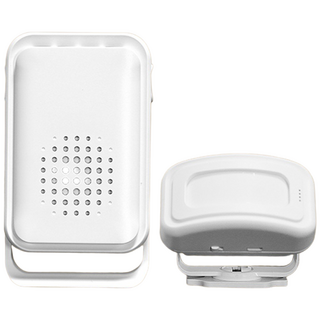 스카이라인 무선 센서벨 프로 방문객 알림 동작감지 출입문 센서벨 인체감지 무선 차임벨 도어벨, 무선 센서벨프로 세트(송신기+수신기), 1개