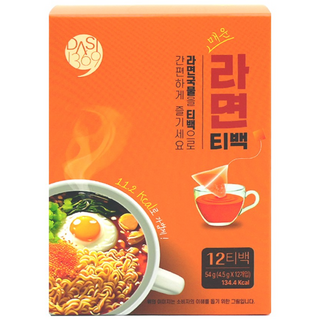 살림마루 매운 라면티백 12P 1박스, 4.5g, 12개