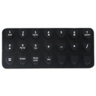 lomomo 네일아트 키보드 커버 손톱 네일 연장 긴손톱 실리콘 키보드 스티커 네일보호 무소음 업무, 블랙, 1개