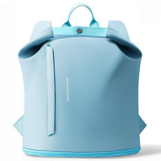 온다야 여성 실내수영 워터파크 헬스장 여행 방수 신발보관 백팩, 아쿠아 블루