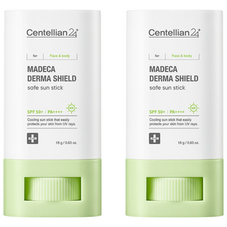 센텔리안24 마데카 더마 쉴드 세이프 선스틱, 18g, 2개