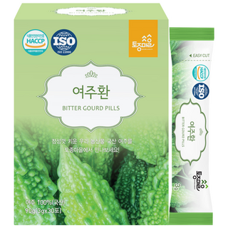 Tojongherb 苦瓜萃取丸隨身包 30入, 1盒, 90g