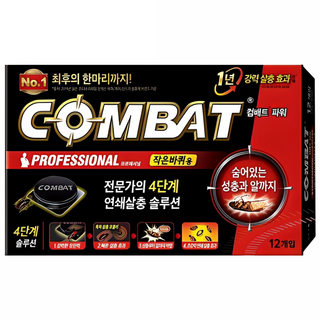 컴배트 파워 작은바퀴용 살충제, 18g, 1개