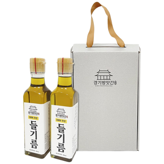 경기방앗간 통깨100% 진한 국산 참들기름세트 참기름세트 들기름세트(국산 300ml 선물세트), 국산 들+들기름세트, 1세트