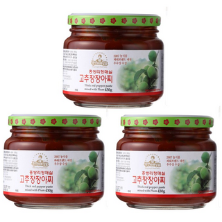 매실명인 청매실장아찌 430g, 3개