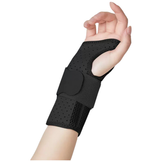 내몸연구소 편한 손목 고정 보호대 손목지지대, 블랙